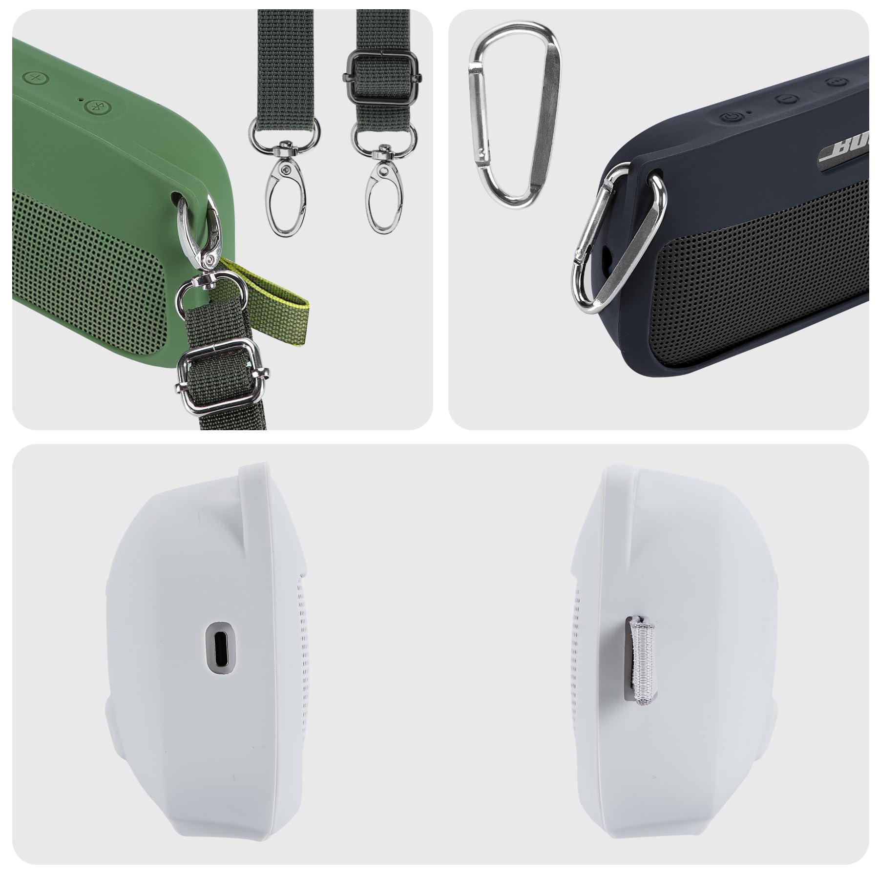 Bose SoundLink Flex シリコンケース付き Amazon | for Bose SoundLink Flex （第 2 世代） ワイヤレス